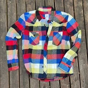 Topo Designs made in the USA Plaid Shirt